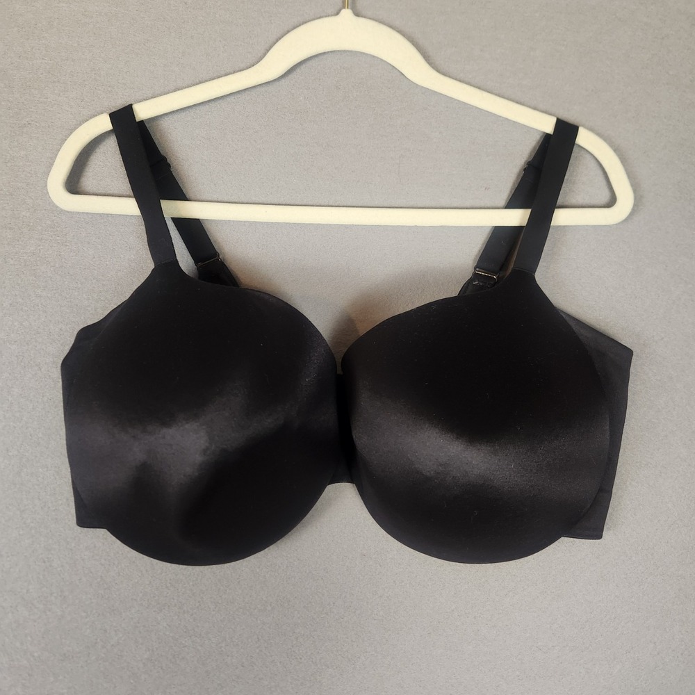 Cacique Bra Women's‎ 44G Black Back Smoother Underwire Lined